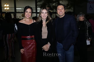 -Lorena Iturbide, Ale Rodríguez y Rene Rivera