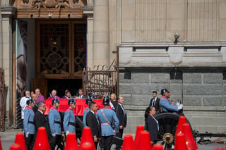Despiden al expresidente Sebastián Piñera con funeral de Estado en Chile