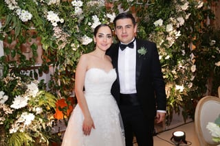 -Ana Gaby Reyes y Misael Vázquez celebraron su unión nupcial
