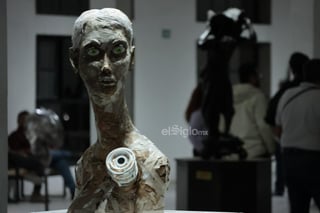 Exposición celebra el Día del Escultor en la Antigua Harinera