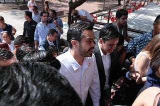 Máynez, candidato a la presidencia de Movimiento Ciudadano, visita Torreón