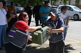 Llegan paquetes electorales al comité municipal del Instituto Electoral de Coahuila en Torreón