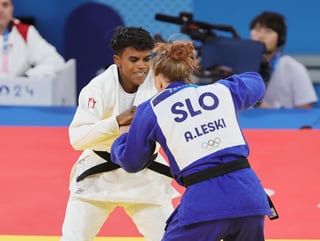 Judoca mexicana Prisca Awiti le da su primera plata a México en París 2024