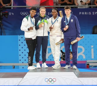 Judoca mexicana Prisca Awiti le da su primera plata a México en París 2024