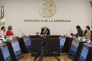 AMLO hace pública reunión con Gabinete de Seguridad