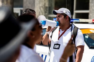 Con bloqueo en Torreón protestan contra la reforma judicial