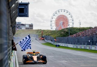 Lando Norris se lleva el Gran Premio de los Países Bajos; Checo Pérez queda sexto