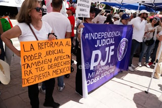 Marcha contra reforma al Poder Judicial