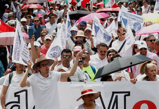 Marchan contra reforma al Poder Judicial en CDMX