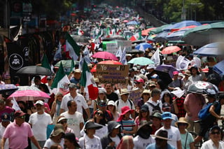 Marchan contra reforma al Poder Judicial en CDMX