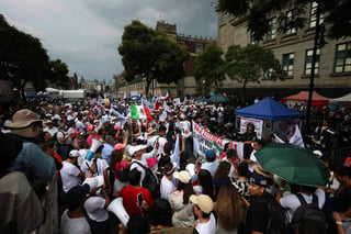 Marchan contra reforma al Poder Judicial en CDMX