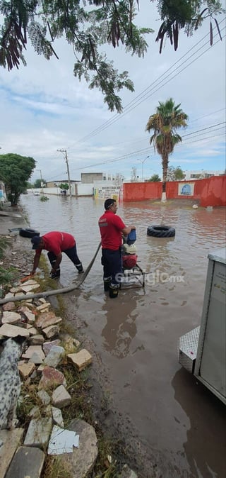 Afectaciones por lluvias en La Laguna de Durango