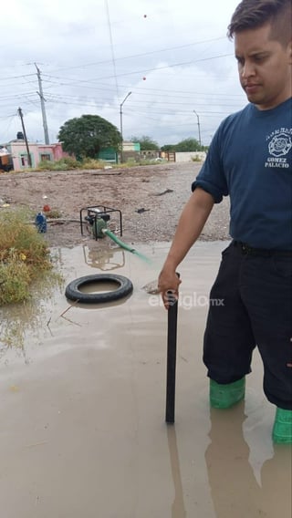 Afectaciones por lluvias en La Laguna de Durango