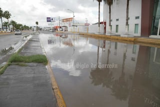 Así lucen por las lluvias los bulevares y calles de Gómez Palacio y Lerdo