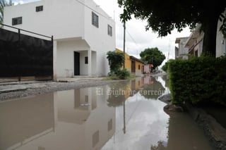 Así lucen por las lluvias los bulevares y calles de Gómez Palacio y Lerdo