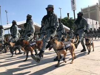 Desfile cívico militar en Torreón