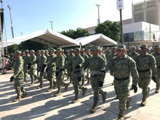 Desfile cívico militar en Torreón