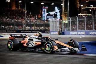 Lando Norris gana el Gran Premio de Singapur