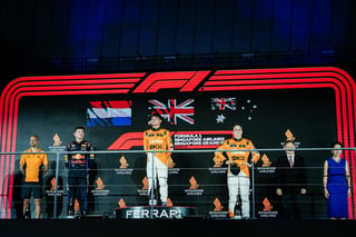 Lando Norris gana el Gran Premio de Singapur