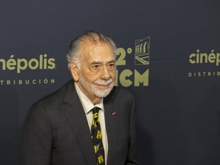 Francis Ford Coppola volvió a México, un país que le cautiva, como invitado de honor de la 22ª edición del Festival Internacional de Cine de Morelia.