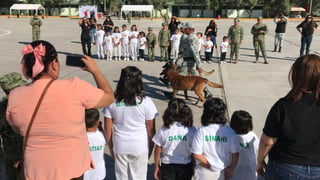 Pequeños se vuelven “soldados por un día”