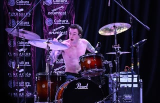 TOSH The Drummer: ‘Retumba’ su talento en el Laguna DrumFest