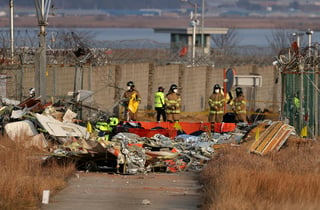 Las autoridades elevaron a 176 la cifra oficial de muertos, después de que este domingo un avión comercial se saliera de la pista y chocara contra un vallado tras aterrizar en el aeropuerto internacional de Muan (suroreste de Corea del Sur), aunque se cree que otras tres personas que viajaban a bordo también habrían fallecido.

El servicio de bomberos ha cifrado en 176 los fallecidos confirmados, mientras que tres personas permanecen desparecidas y dos han sido rescatadas, ambas de la tripulación y que se encontraban en la parte trasera de la nave, un Boeing 737-800.