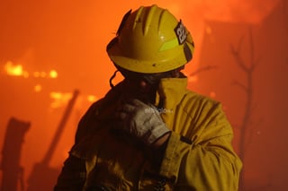 Incendio forestal en Pacific Palisades en Los Ángeles