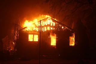 Incendio forestal en Pacific Palisades en Los Ángeles