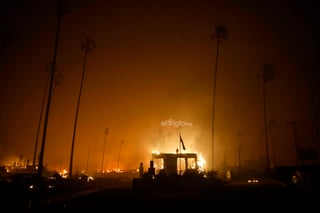 Incendio forestal en Pacific Palisades en Los Ángeles