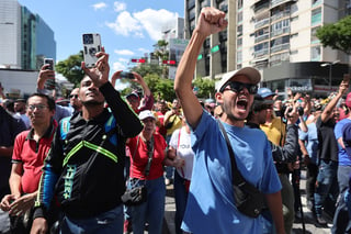 Detienen a María Corina Machado, líder opositora venezolana, tras una protesta