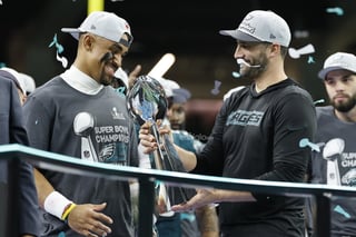 Los Eagles celebraron su segundo Super Bowl en la historia.