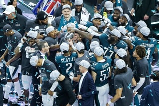 Los Eagles celebraron su segundo Super Bowl en la historia.