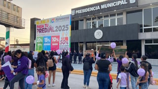 También en el municipio de Matamoros las mujeres salieron a las calles para exigir un alto a la violencia en todas sus formas y para recordar a esas víctimas de feminicidio de esta ciudad desde los más recientes hasta los de hace décadas.