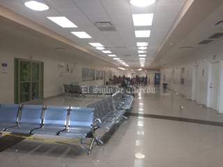 Hospitales vacíos.