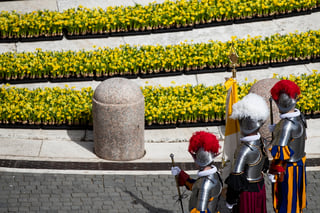 Guardia Suiza Pontificia, entre encargados de la seguridad del cónclave
