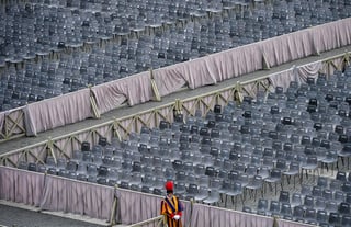 Guardia Suiza Pontificia, entre encargados de la seguridad del cónclave