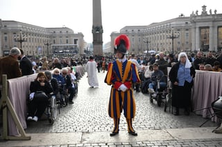 Guardia Suiza Pontificia, entre encargados de la seguridad del cónclave
