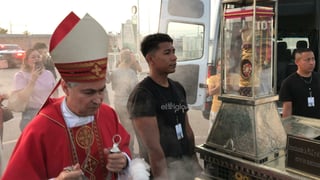 Laguneros reciben las reliquias de San Judas Tadeo en el TSM Laguneros reciben las reliquias de San Judas Tadeo en el TSM