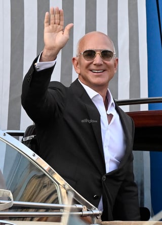 Una gran cantidad de famosos asistieron a la boda del magnate Jeff Bezos y Lauren Sánchez