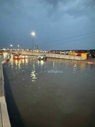 Se inundan diversas zonas de Torreón tras las lluvias