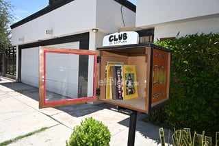 Laguneros crean buzón de lectura en Torreón Laguneros crean buzón de lectura en Torreón
