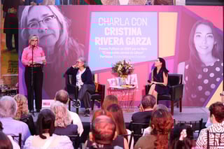 Coahuilenses recibieron a Cristina Rivera Garza en la FINA 2025 Coahuilenses recibieron a Cristina Rivera Garza en la FINA 2025