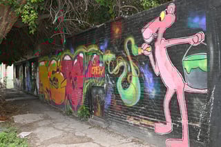Artistas gomezpalatinos llenan de arte urbano al barrio de Santa Rosa