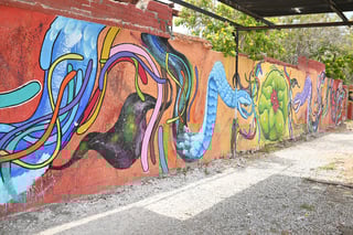 Artistas gomezpalatinos llenan de arte urbano al barrio de Santa Rosa