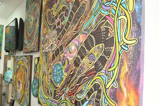 Artistas gomezpalatinos llenan de arte urbano al barrio de Santa Rosa