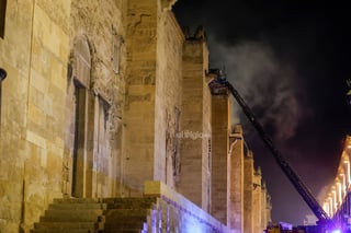 Mezquita de Córdoba se incendia por tercera ocasión en su milenaria historia