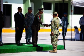 Toma protesta nuevo comandante del Mando Especial de La Laguna