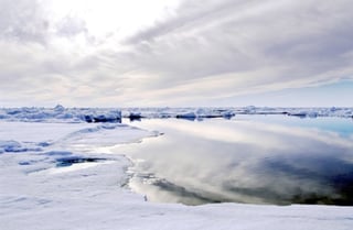Por primera vez en 125 mil años, el polo norte se ha convertido en una isla.