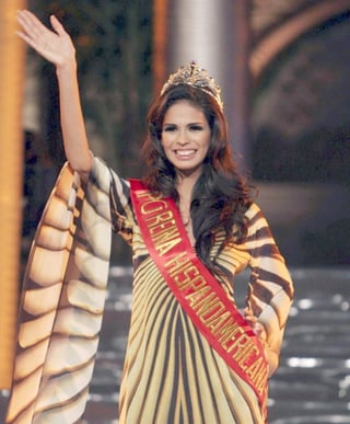 Laura Elena Zúñiga, ha sido arraigada por nexos con el narcotráfico, ganó este 2008 el certamen en Bolivia. (Archivo)